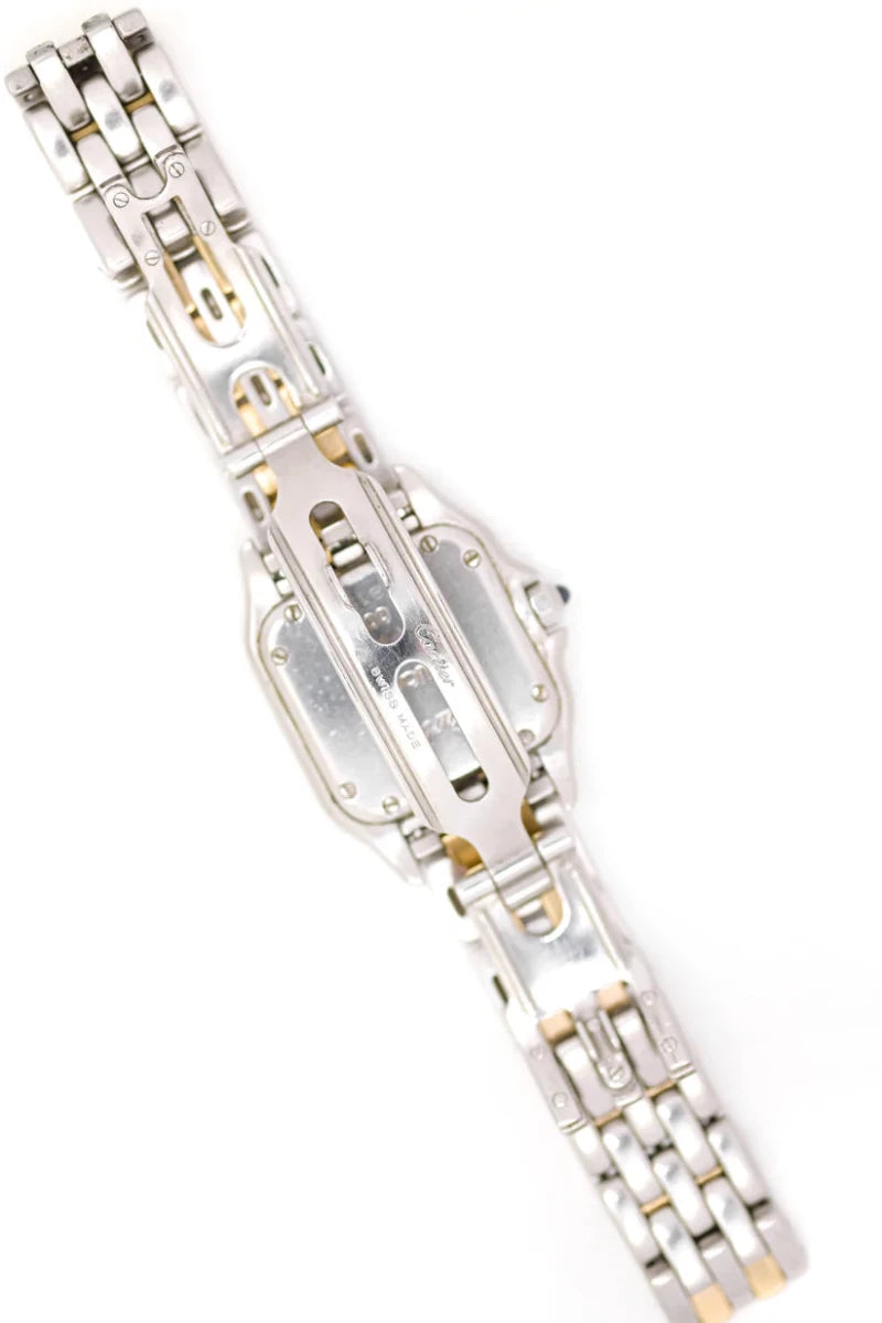 Montre CARTIER "Panthère" en or jaune et acier - Castafiore