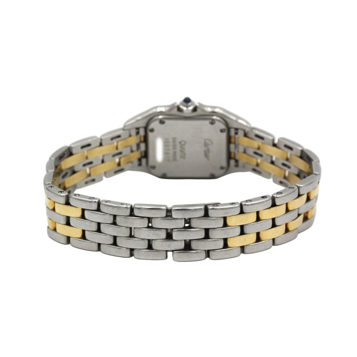 Montre CARTIER "Panthère" en or jaune et acier - Castafiore