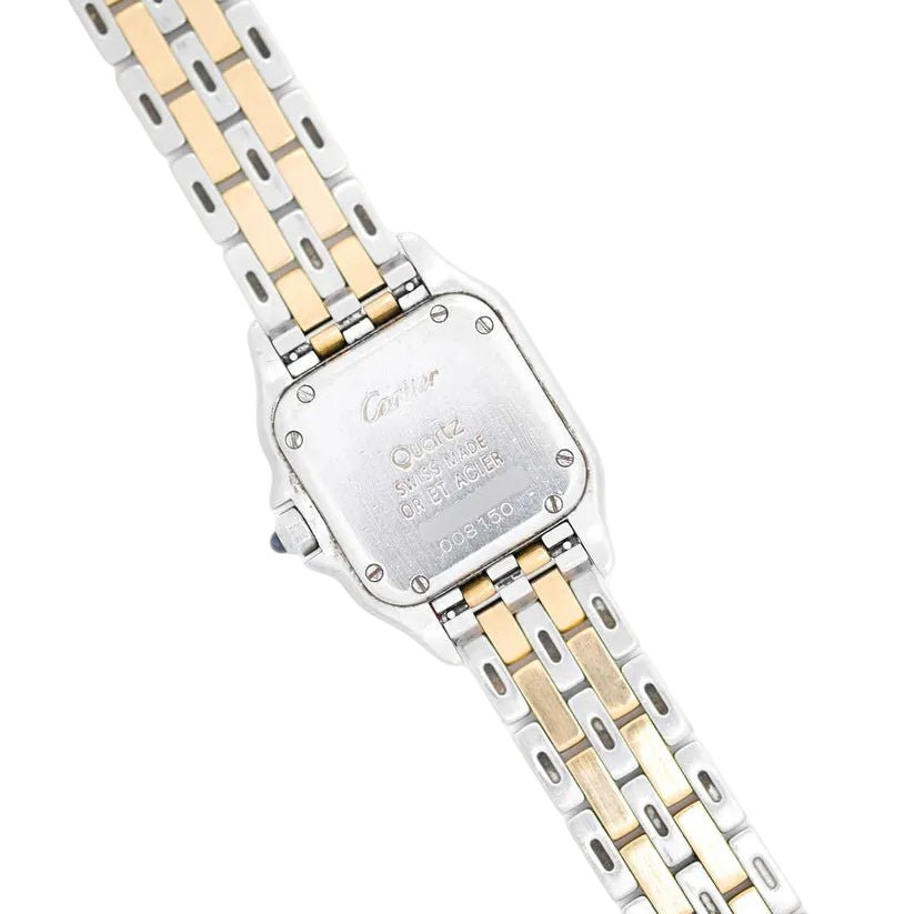 Montre CARTIER "Panthère" en or jaune et acier - Castafiore