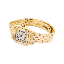 Montre CARTIER "Panthère" en or jaune et acier - Castafiore
