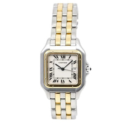 Montre CARTIER Panthère jumbo en or jaune et acier - Castafiore