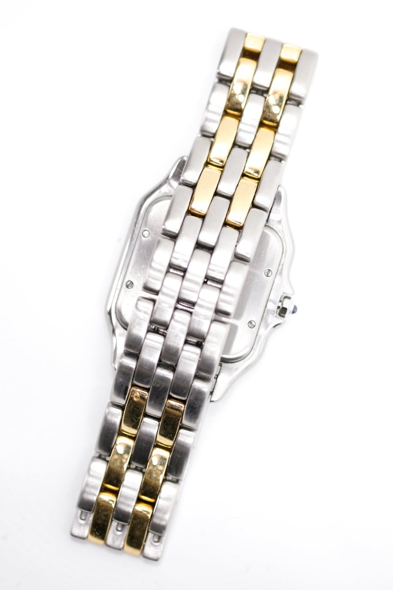 Montre CARTIER Panthère jumbo en or jaune et acier - Castafiore