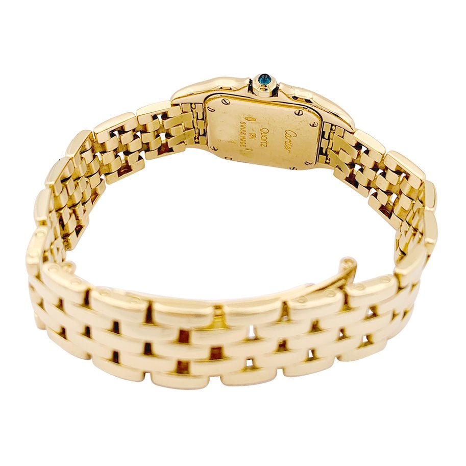 Montre CARTIER, "Panthère", or jaune. - Castafiore