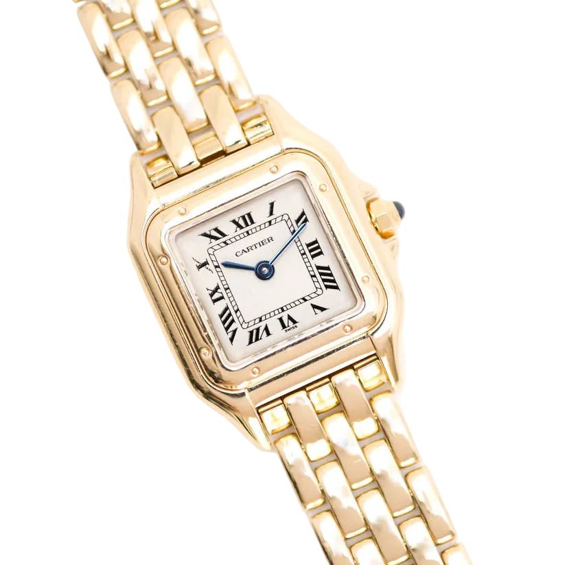 Montre CARTIER "Panthère" PM en or jaune - Castafiore