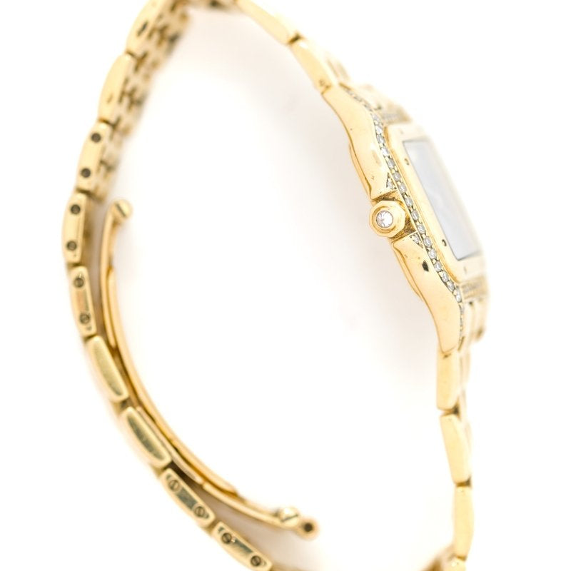 Montre CARTIER Panthère Sunrise en or jaune et nacre - Castafiore