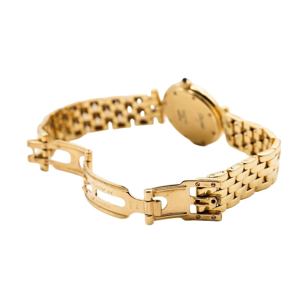 Montre CARTIER "Panthère Vendôme" en or jaune et quartz - Castafiore