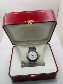 Montre CARTIER "Pascha" en acier - Castafiore