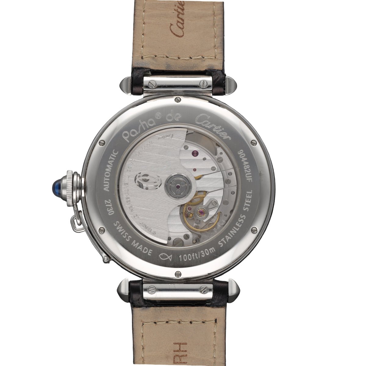 Montre CARTIER "Pasha" en acier - Castafiore