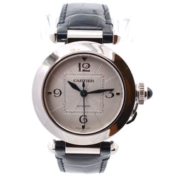 Montre CARTIER "Pasha" en cuir - Castafiore