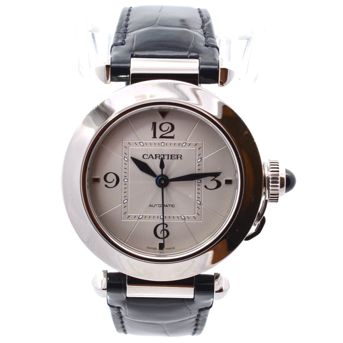 Montre CARTIER "Pasha" en cuir - Castafiore