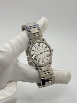 Montre CARTIER Ronde Solo en acier