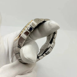 Montre CARTIER "Santos 100" en or jaune et acier inoxydable - Castafiore