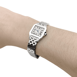 Montre CARTIER "Santos Demoiselle" en acier - Castafiore