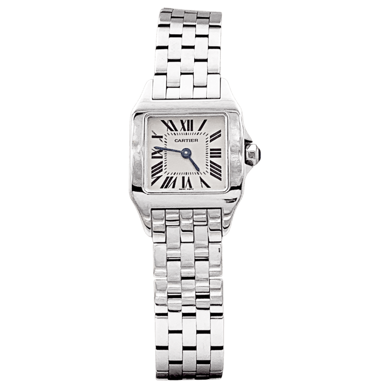 Montre CARTIER "Santos Demoiselle" en acier - Castafiore