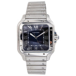 Montre CARTIER "Santos" en acier - Castafiore