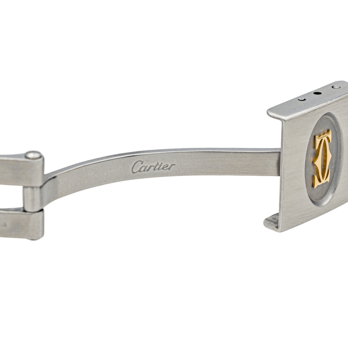 Montre CARTIER, "Santos" en acier - Castafiore