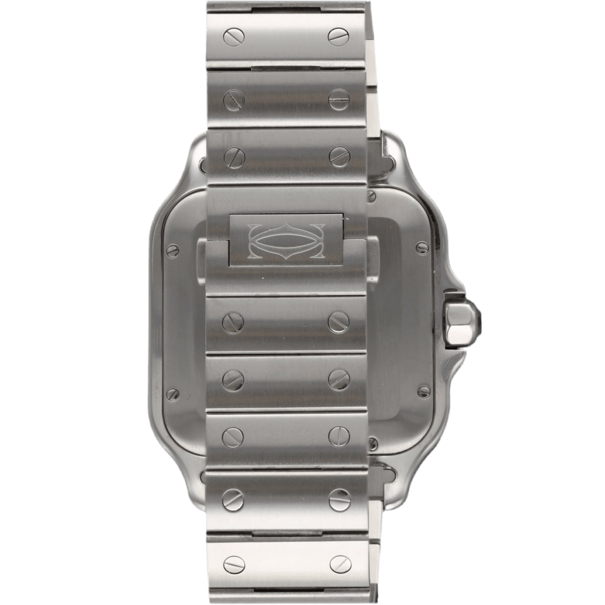 Montre CARTIER "Santos" en acier - Castafiore