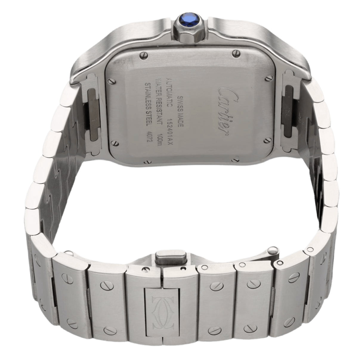 Montre CARTIER "Santos" en acier - Castafiore