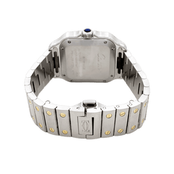 Montre CARTIER "Santos" en acier et or jaune - Castafiore