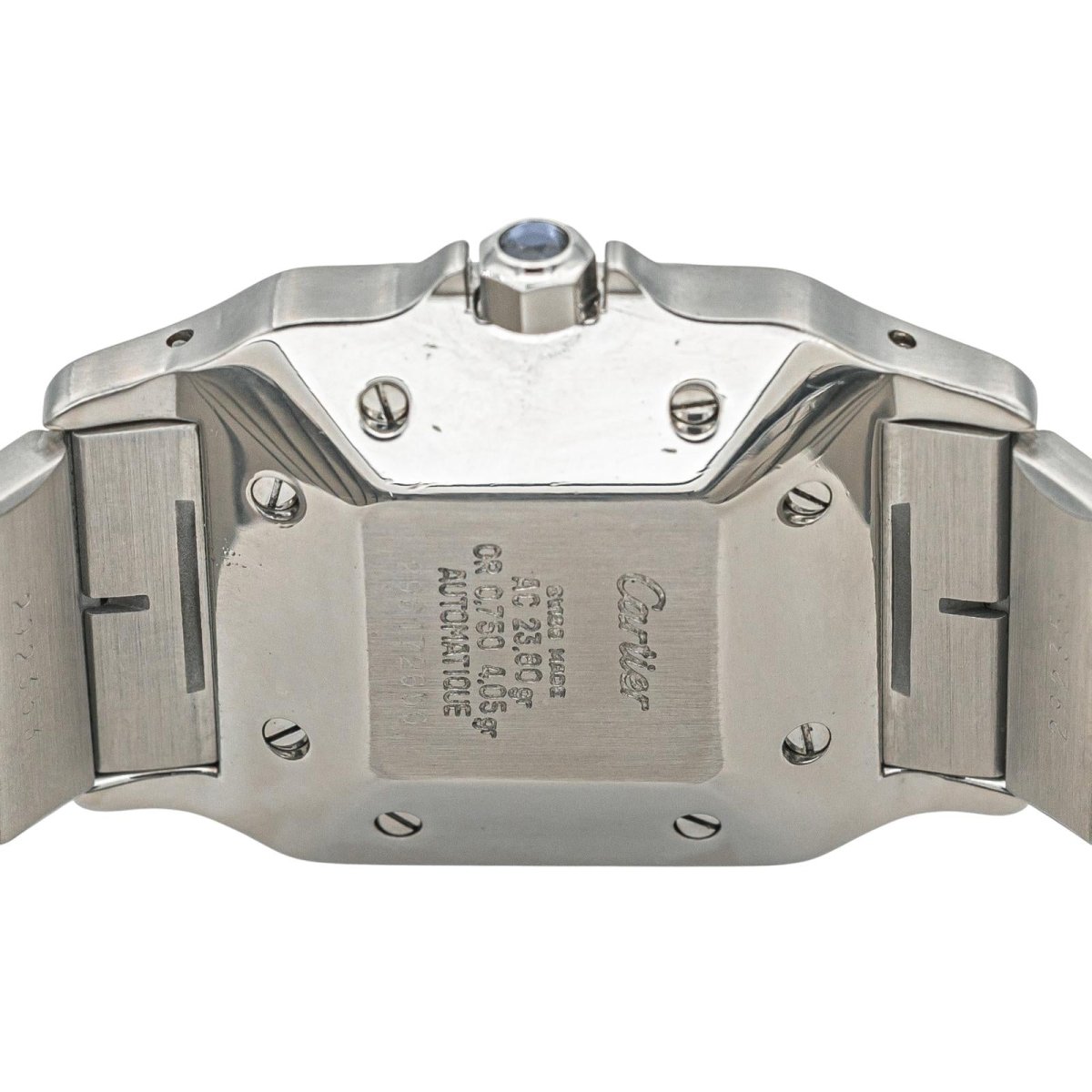 Montre CARTIER "Santos" en or jaune et acier - Castafiore