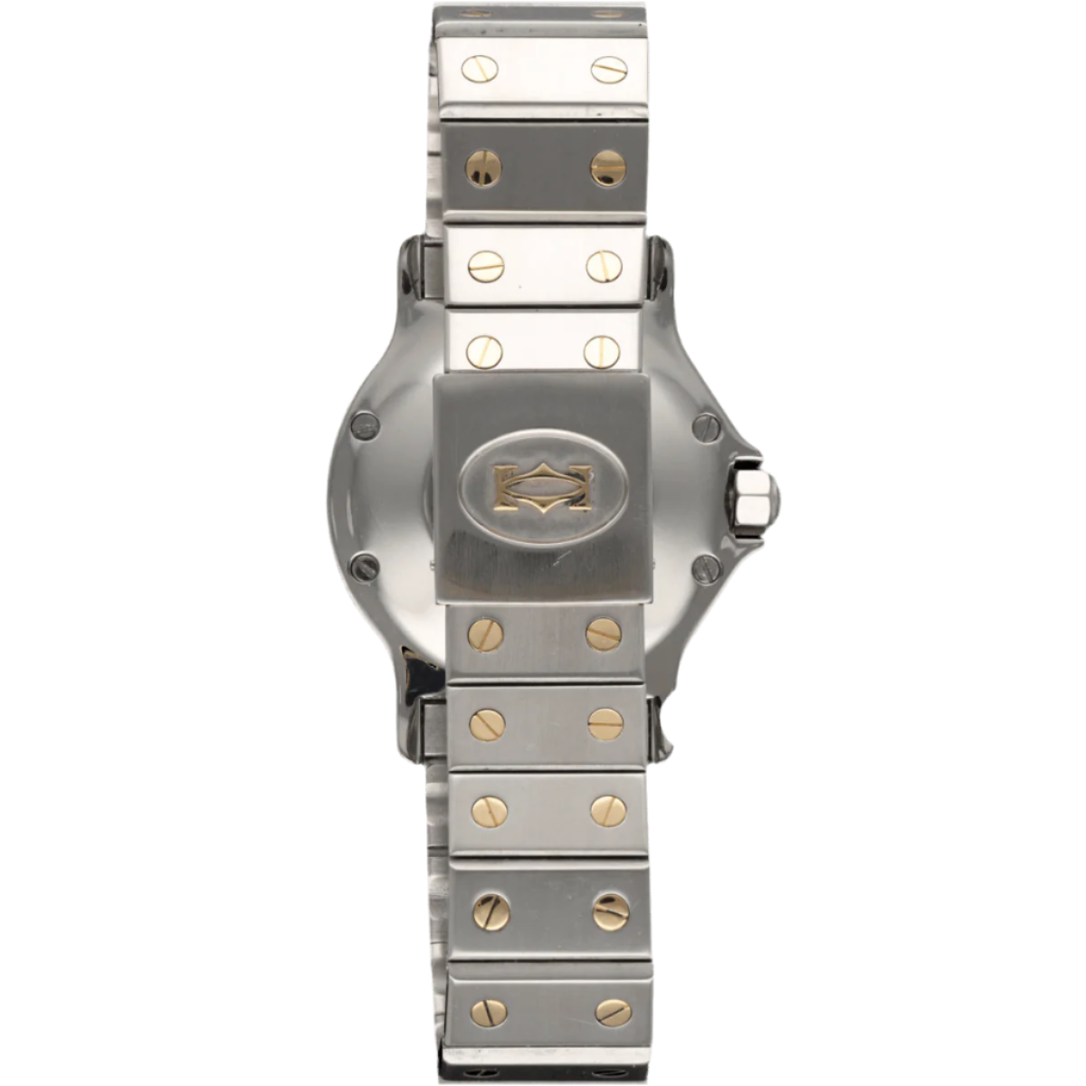 Montre CARTIER "Santos" en or jaune et acier - Castafiore