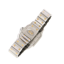 Montre CARTIER "Santos" GM en or jaune et acier - Castafiore