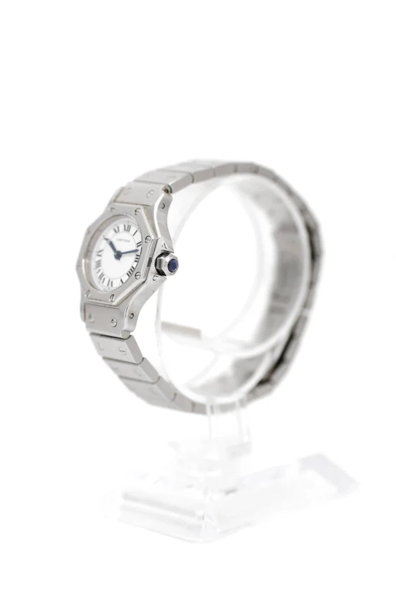 Montre CARTIER "Santos Octogonale" en acier - Castafiore