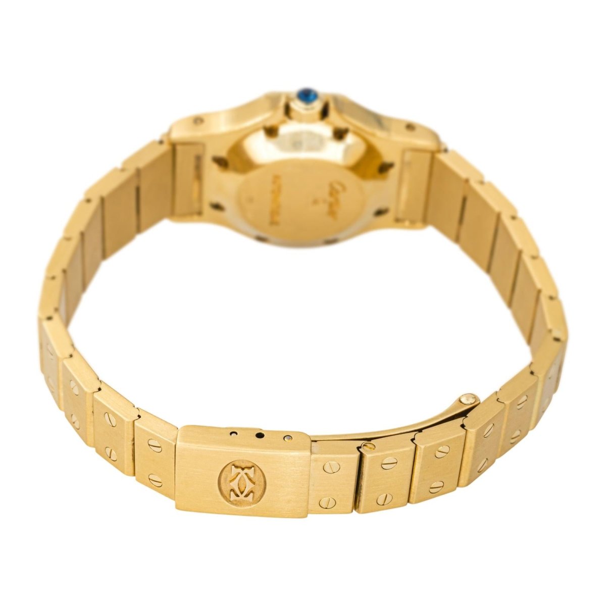 Montre CARTIER "Santos Octogonale" en or jaune - Castafiore