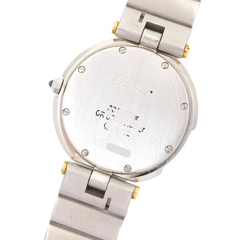 Montre CARTIER "Santos Vendôme" en or jaune et acier - Castafiore