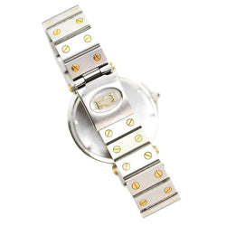 Montre CARTIER "Santos Vendôme" en or jaune et acier - Castafiore