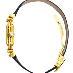 Montre CARTIER "Sonate" en or jaune, saphirs et diamants - Castafiore