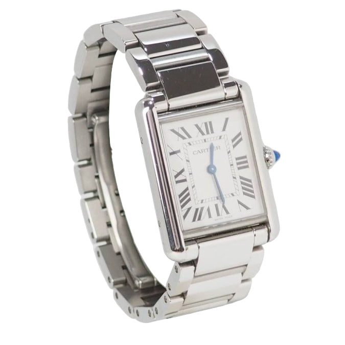 Montre Cartier Tank en acier - Castafiore