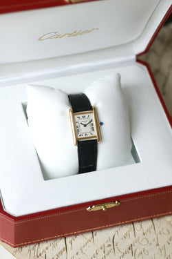 Montre Cartier Tank Louis Cartier Or Jaune 78087 - Castafiore