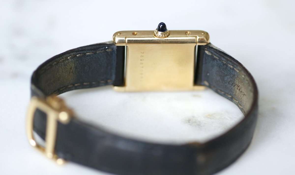 Montre Cartier Tank Louis Cartier Or Jaune 78087 - Castafiore