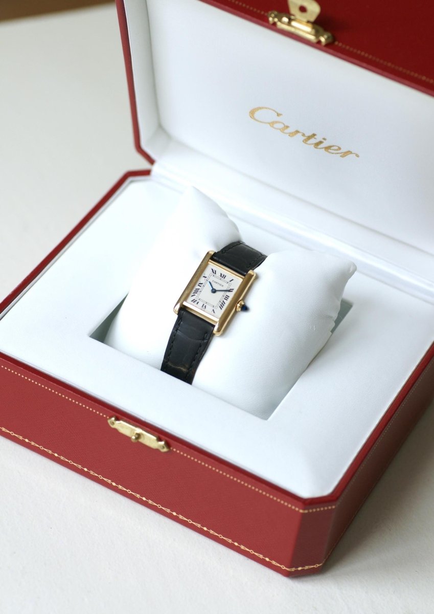 Montre Cartier Tank Louis Cartier Or Jaune 78087 - Castafiore