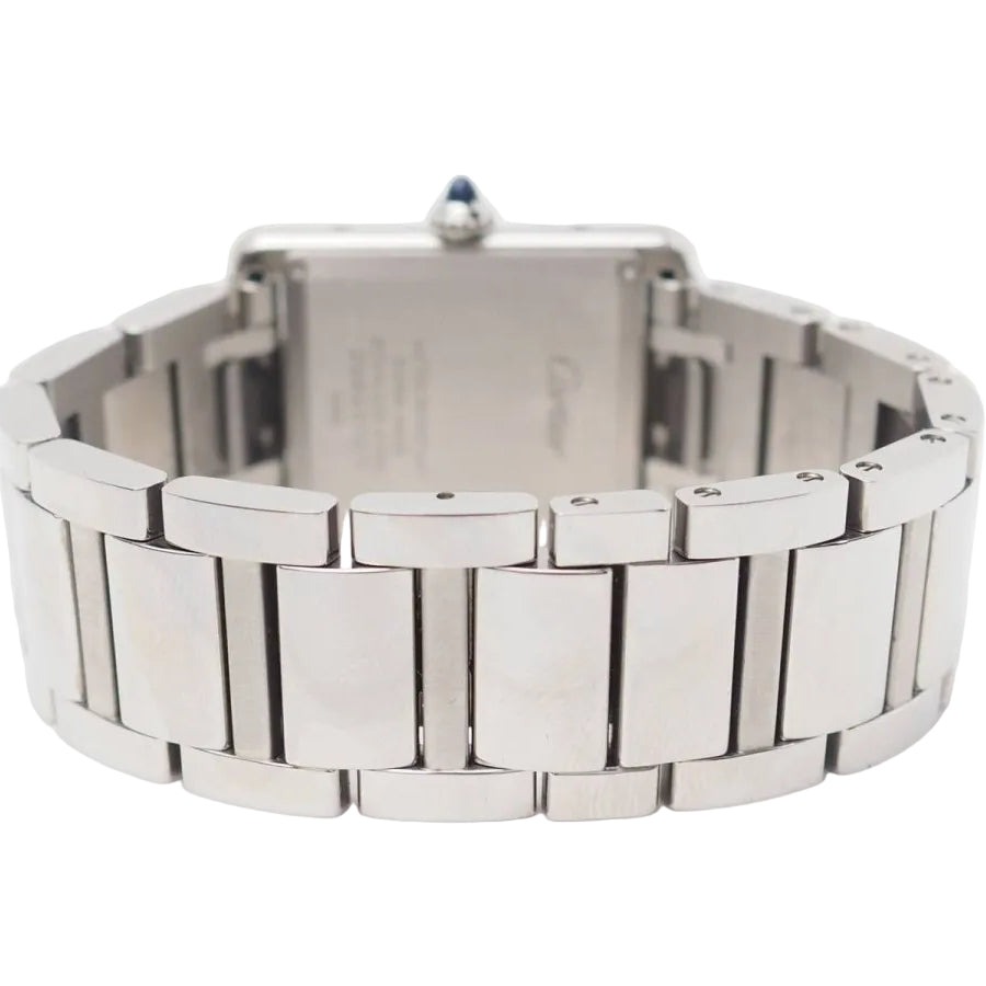 Montre Cartier Tank Must en acier - Castafiore