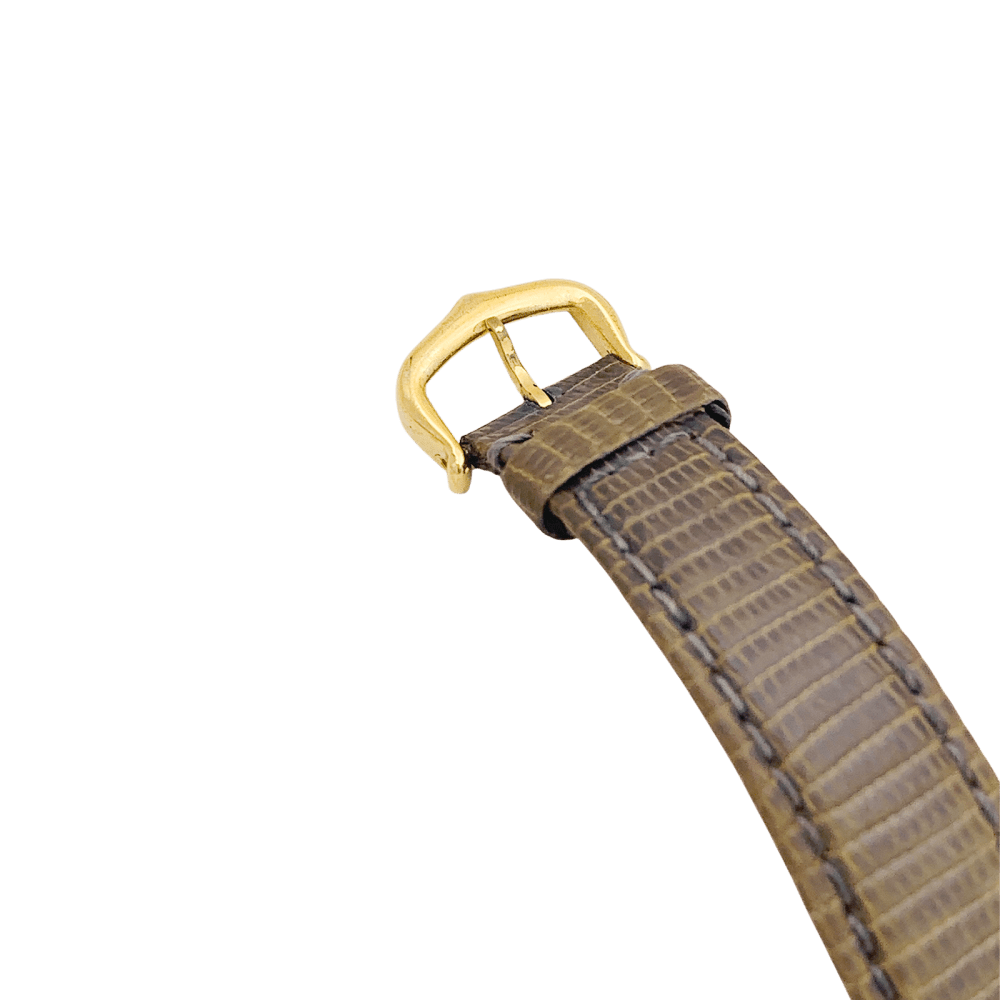 Montre CARTIER "Tank Must" en argent, acier et cuir - Castafiore