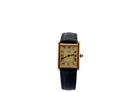 Montre CARTIER "Tank Must" en vermeil et cuir - Castafiore