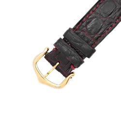 Montre CARTIER "Tank Must Trinity" Médium en or blanc, or jaune, or rose, vermeil et cuir - Castafiore