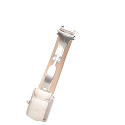 Montre CARTIER Tank solo siglée en acier - Castafiore