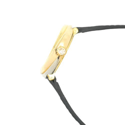 Montre CARTIER "Trinity" en or jaune, or rose, or blanc et cuir - Castafiore