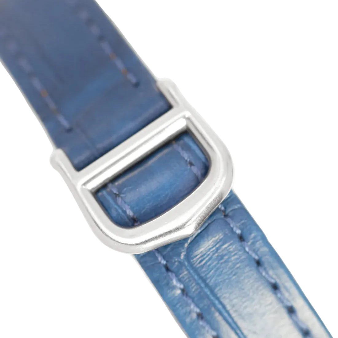Montre CARTIER "Vendôme Must" en argent, acier et cuir - Castafiore