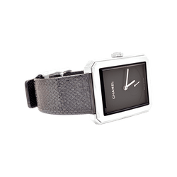 Montre CHANEL "Boy - Friend Tweed" en acier et quartz - Castafiore