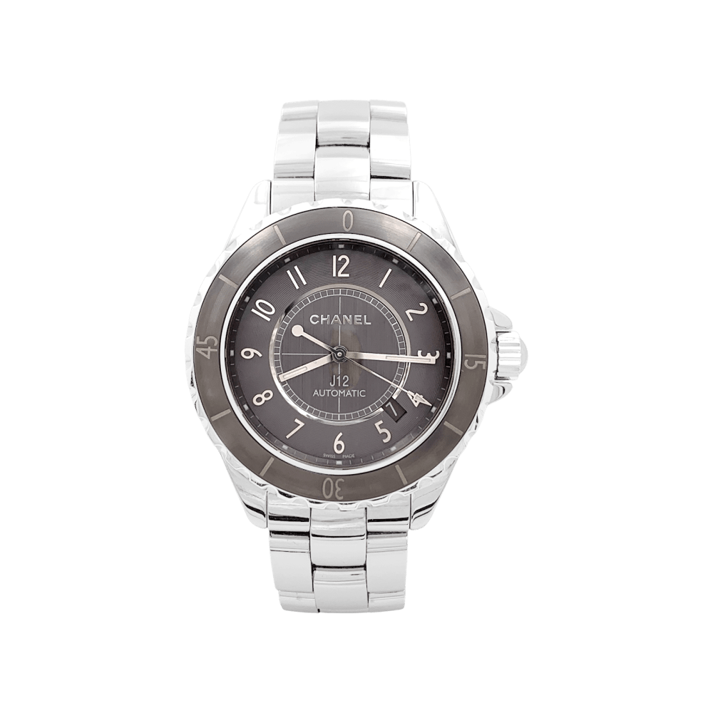 Montre CHANEL "J12 Chromatic" en céramique, titane et acier - Castafiore