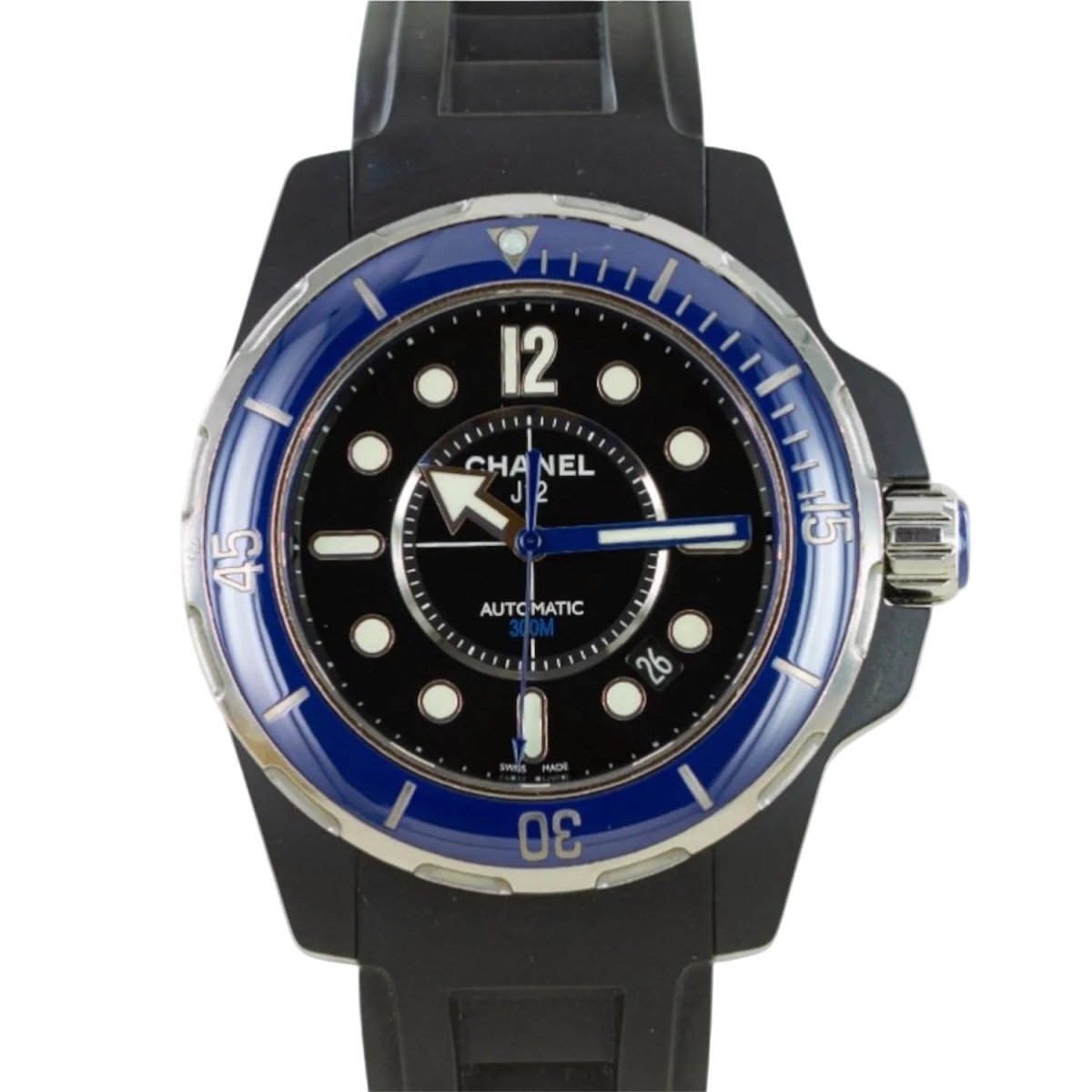 Montre CHANEL "J12" en céramique - Castafiore