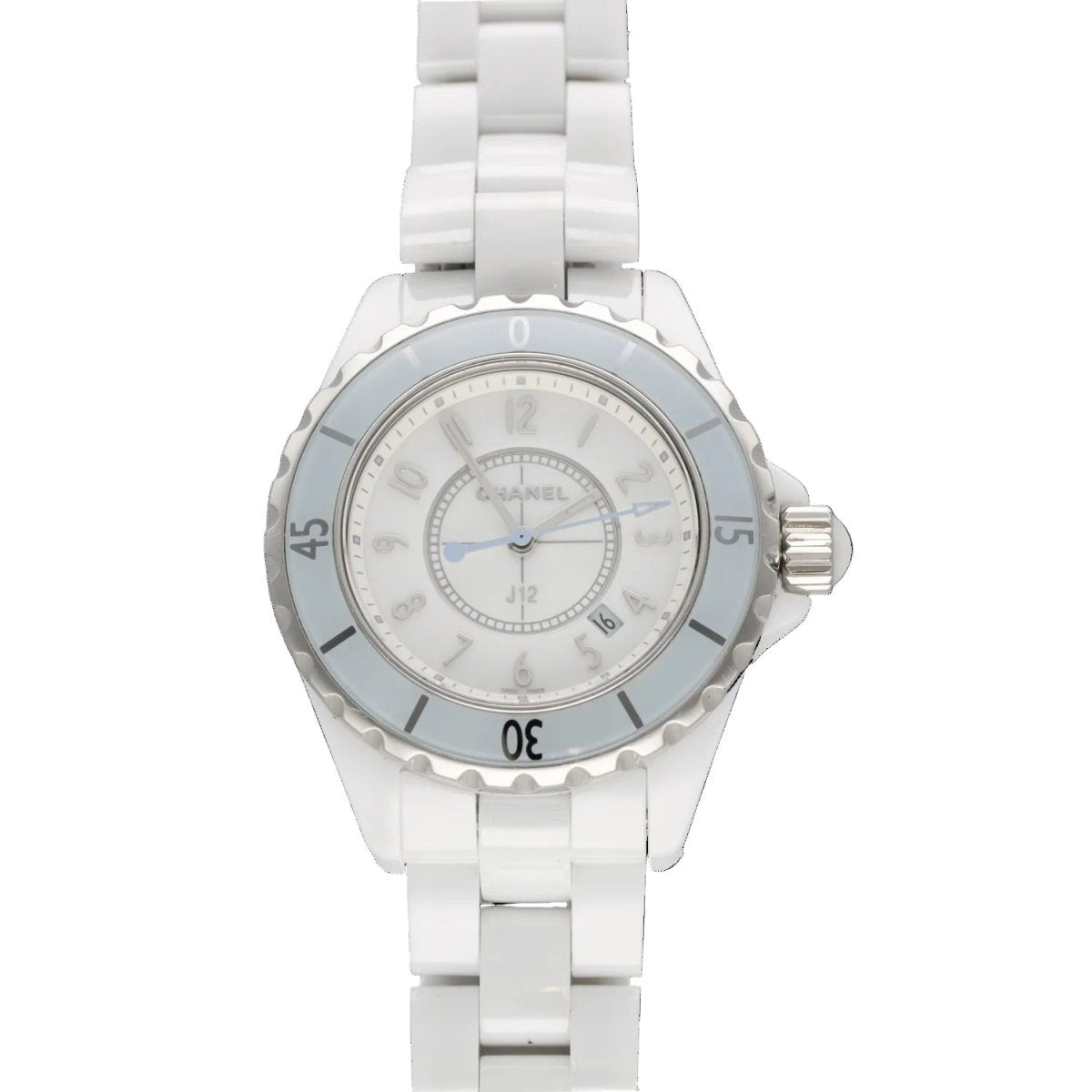 Montre CHANEL "J12" en céramique et quartz - Castafiore