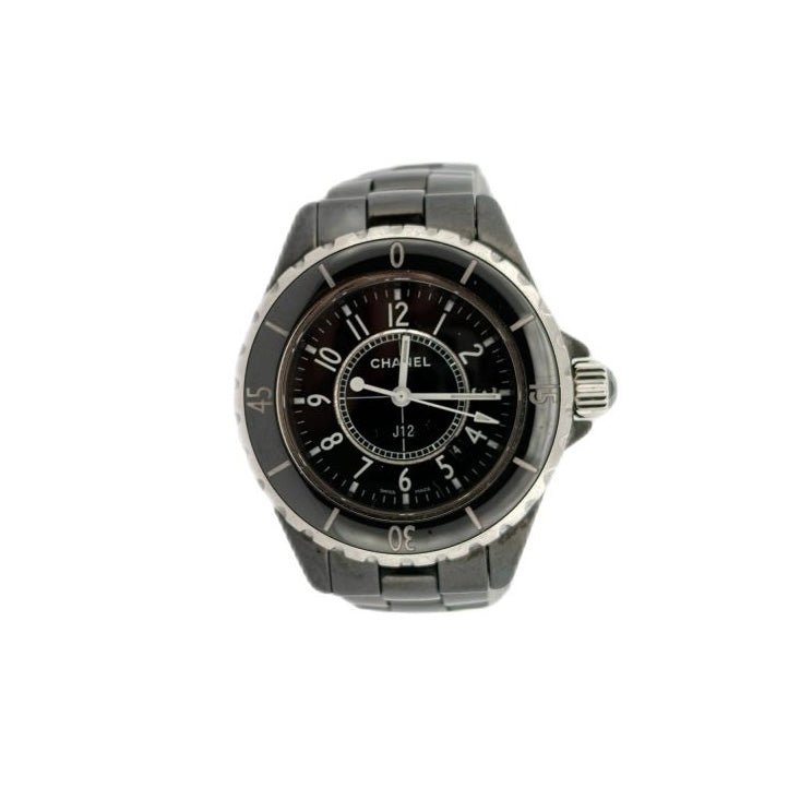Montre CHANEL J12 en céramique noire - Castafiore