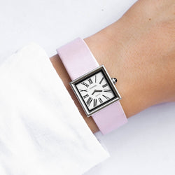 Montre CHANEL Chanel Mademoiselle en acier et cuir