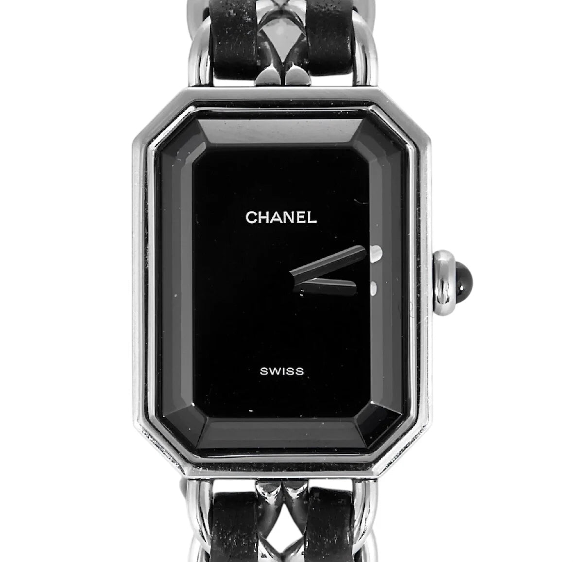 Montre CHANEL "Première" en acier et cuir - Castafiore
