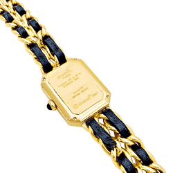 Montre CHANEL "Première" en acier et cuir - Castafiore